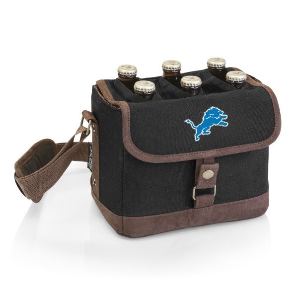Picnic Time Family Of Brands NFL Detroit Lions - Beer Caddy Cooler Tote with Opener 762-00-311-114-2 - main