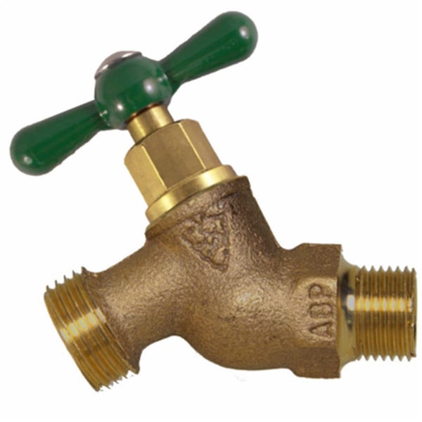 Tool Time 251LF 0.5 in. Male Pipe Thread, Red Brass, Straight Hose Bibb TO699590 - main