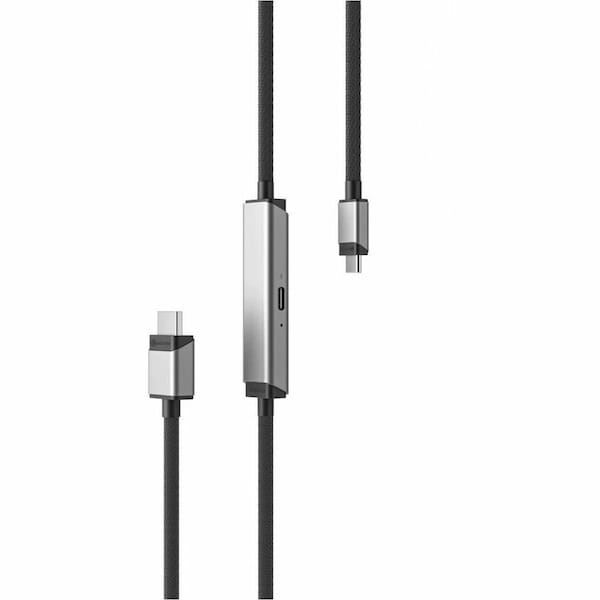 Alogic ULTRA USB-C TO HDMI WITH 100W PD CABLE - MALE TO MALE - 1M ULCHDPD01-SGR - main