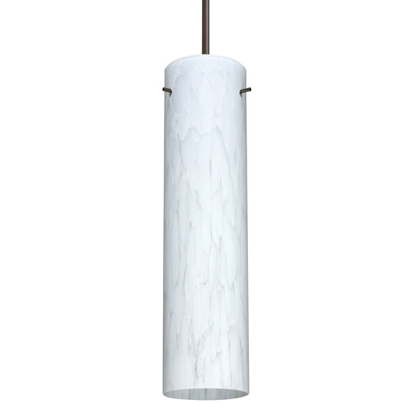 Besa Lighting Stilo 16 Cord Pendant, Carrera, Bronze Finish, 1x100W Incandescent 1JT-722419-BR - main