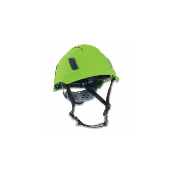 Jackson Safety XS2-500 Series Type 2+ Safety Helmet, 6-point Suspension, Vented, Hi-Vis Green 138-22126 - main