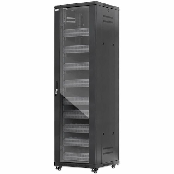 Intellinet Network Solutions PRO LINE NETWORK CABINET WITH INTEGRATED FANS, 42U 716253 - main