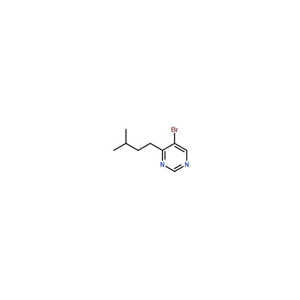 Ak Scientific 5-Bromo-4-isopentylpyrimidine (1g), CAS 951884-42-7 V9541-1g - main