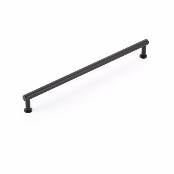 Schaub 10in Center to Center Pub House Cabinet Pull Matte Black Finish 5110-MB - main