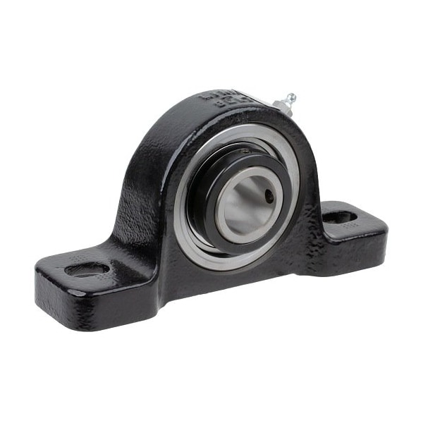 Link-Belt Pillow Block Bearing, 2 Bolt Pillow Block, 3-7/16 in. Bore, 5-1/8 in. Base to Center Height PEU355 - main