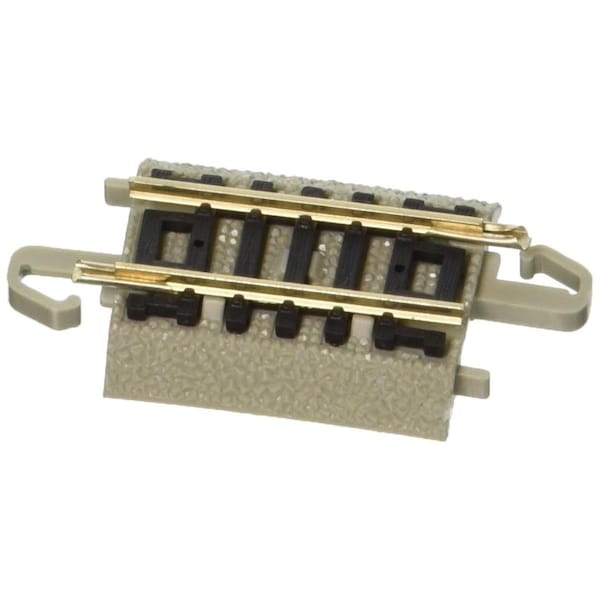 S & P Whistle Stop N Scale Quarter Section 19 in. Radius Curved - 6 per Card BAC44836 - main