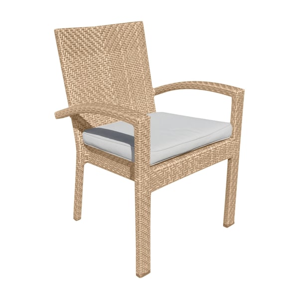 Panama Jack Outdoor Panama Jack Austin Dining Armchairs with Cushions Set of 2 PJO-3801-NAT-AC-CUSH-SET2 - main