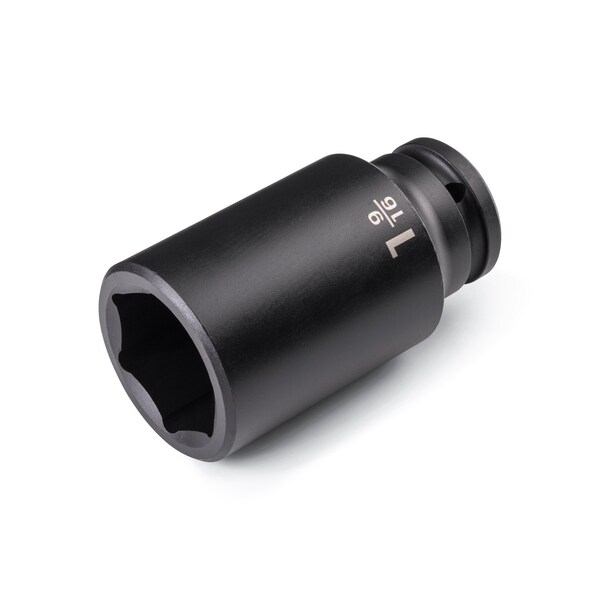Tekton 3/4 Inch Drive x 1-9/16 Inch Deep 6-Point Impact Socket SID33040 - main