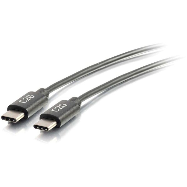 C2G 3ft USB C Cable - USB 2.0 (3A) - M/M Type C Cable 28825 - main