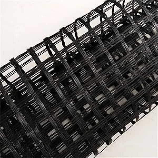 Farm Plastic Supply Black Retaining Walls, Geogrid, Geocell, Geogrid Retaining Walls, 4FT x 50FT Z-Geogrid-4002 - main