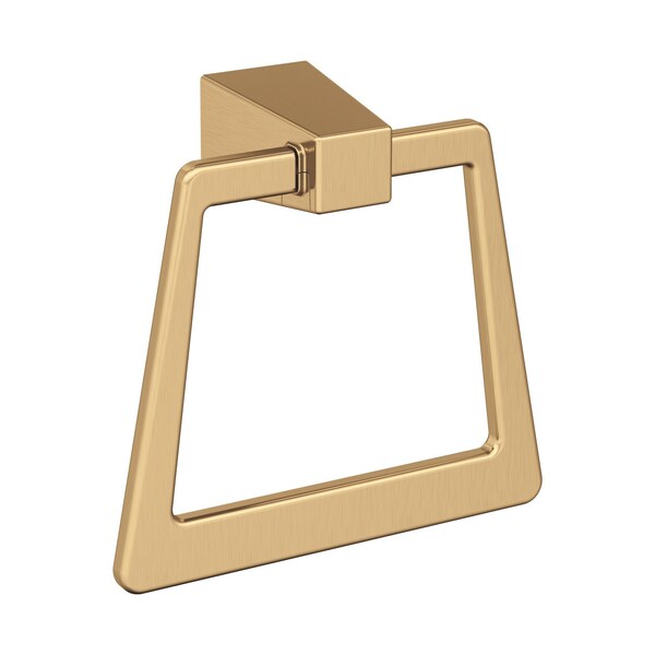 Amerock Blackrock Champagne Bronze Contemporary 6-13/16 in 173 mm Length Towel Ring BH36002CZ - main