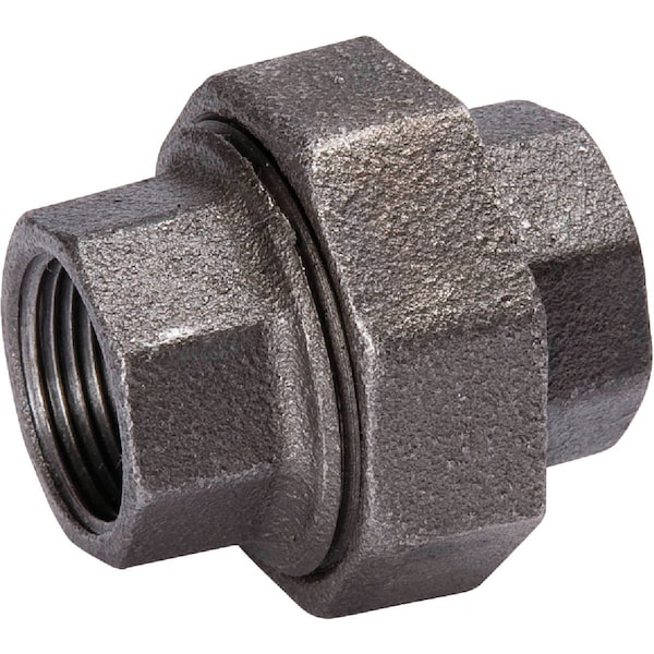 Southland 3/4'' Ground Joint Malleable Black Iron Union 521-704BG - main