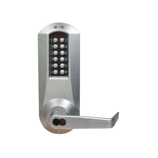 Dormakaba E-Plex 5200 Mortise Lock, 3,000 Access Codes, 30,000 Audit Events, 6/7-Pin SFIC Prep, Less Core, Sa E5266BWL-626-41 - main