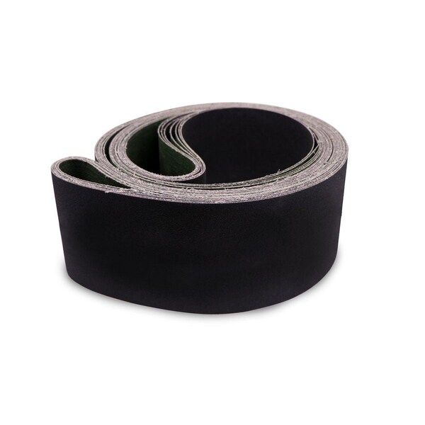 Combat Abrasives 4in x 132in Silicon Carbide Glass Fabrication Sanding Belt, 24PK (50 Grit) B4X132X50S181-24PK - main