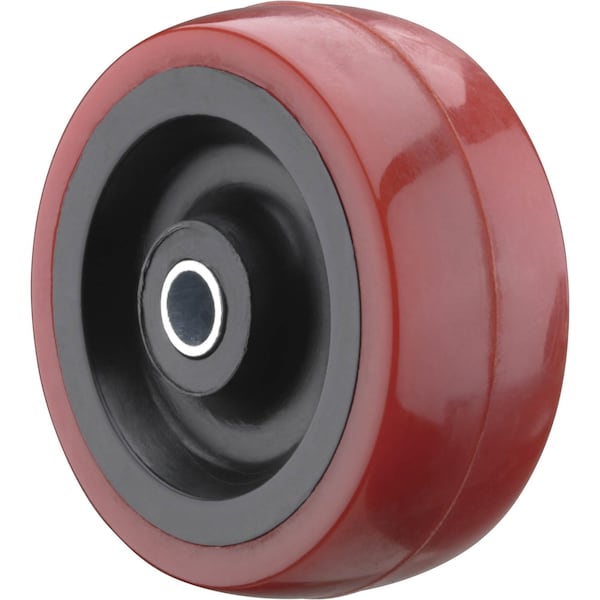 Steelex 2" Red Polyurethane Wheels D2650 - main