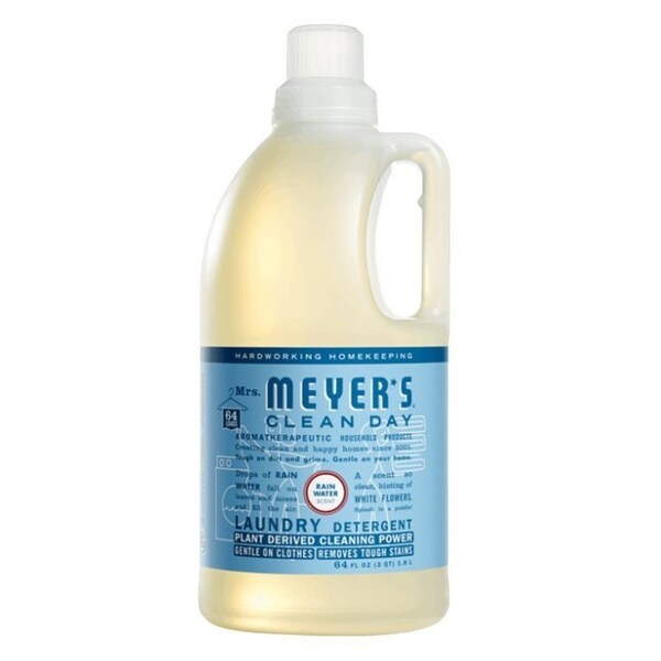 Method Mrs. Meyer's Clean Day Laundry Detergent, 64 fl-oz Bottle, Liquid, Rain Water 11557 - main
