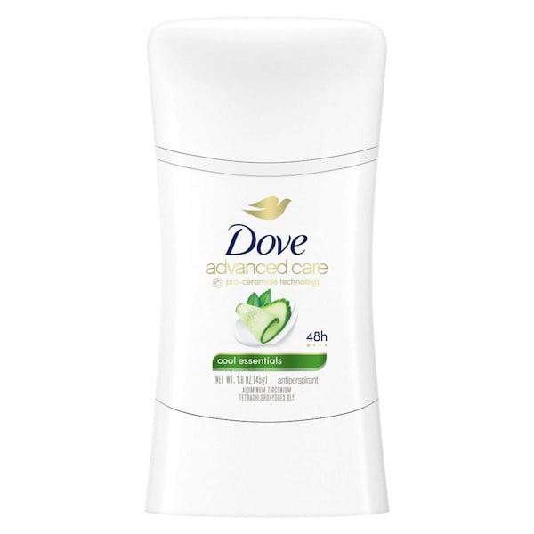 Dove Advanced Care Cool Essentials Antiperspirant Deodorant Stick, 1.6 Ounce, 12PK 64365769 - main