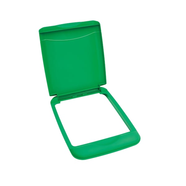 Rev-A-Shelf Accessory, Green, Plastic, 14 in W/Dia RV-35-LID-G-1 - main