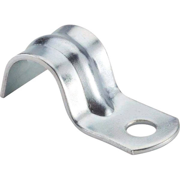 Halex 1-Hole Armored Cable Steel Strap, 10PK 26211 - main