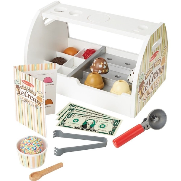 Melissa & Doug Scoop + Serve Ice Cream Counter 9286 - main