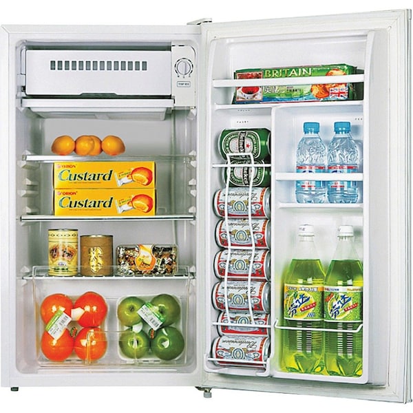 Lorell LLR72312, Compact Refrigerator 3.3 Cu.Ft. White 72312 - main