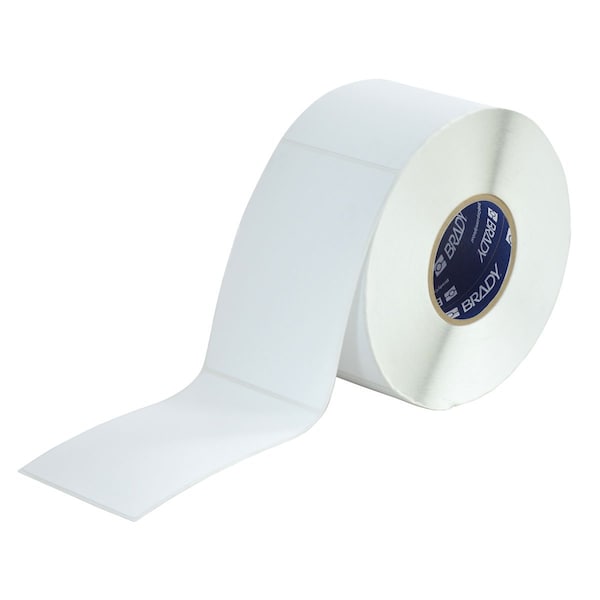 Brady Direct Thermal Printable Removable Paper Labels 6 in H x 4 in W White 1000/RL DT-25-816-1 - main