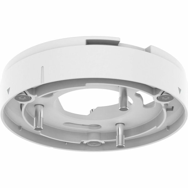 Hanwha Vision Hanwha Techwin Mounting Adapter for PTZ Camera - White - Polycarbonate, Aluminum - 3 Piece SBP-115PA - main