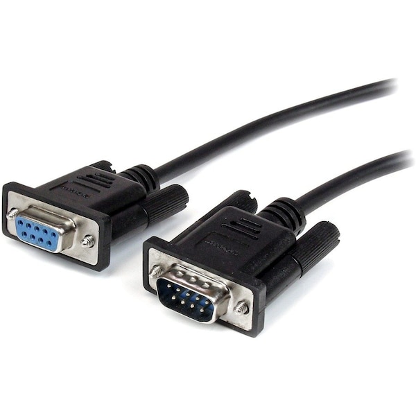 Startech.Com 2M BLACK STRAIGHT THROUGH DB9 RS232 SERIAL CABLE - DB9 RS232 SERIAL EXTENSION CABLE - MALE TO MXT1002MBK - main
