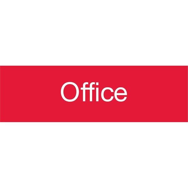 Nmc Office Engraved Sign, EN16R EN16R - main