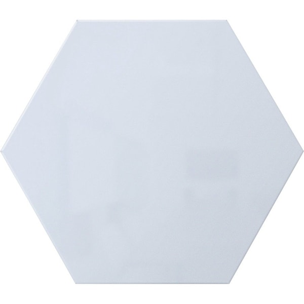 Ghent Hex LINK Powder-Coated Steel Whiteboard, Magnetic, 18'' x 21, Soft Blue HEXS1821SB - main