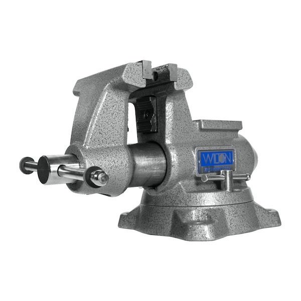 Wilton 845M, Mechanics Pro 4-1/2in Jaw Width, Round Channel Vise with Swivel Base, WL9-28810 - main