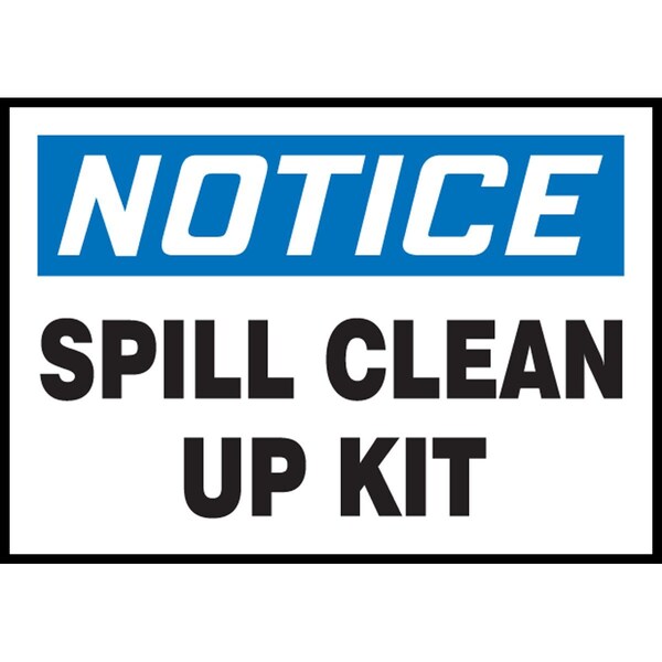Accuform Notice Safety Label LCHL807VSP - main