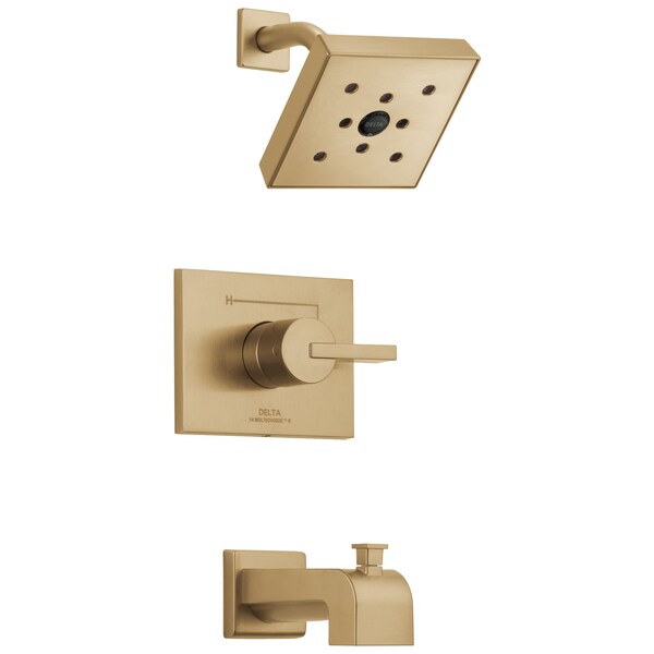 Delta Vero Monitor 14 Series H2OKinetic Tub & Shower Trim T14453-CZH2O - main