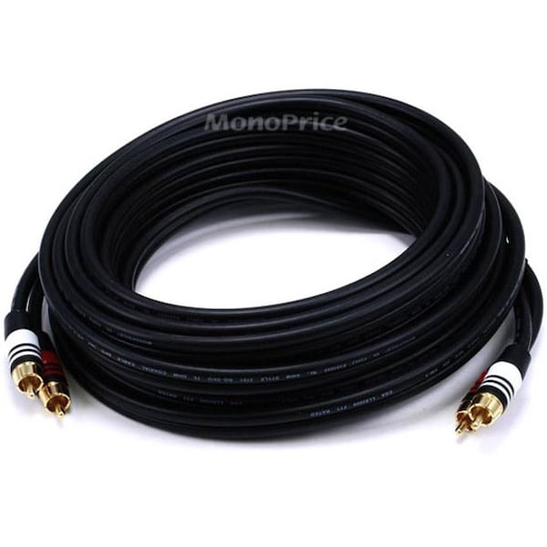 Monoprice A/V Cable, 2 RCA M/M, 25ft 2866 - main