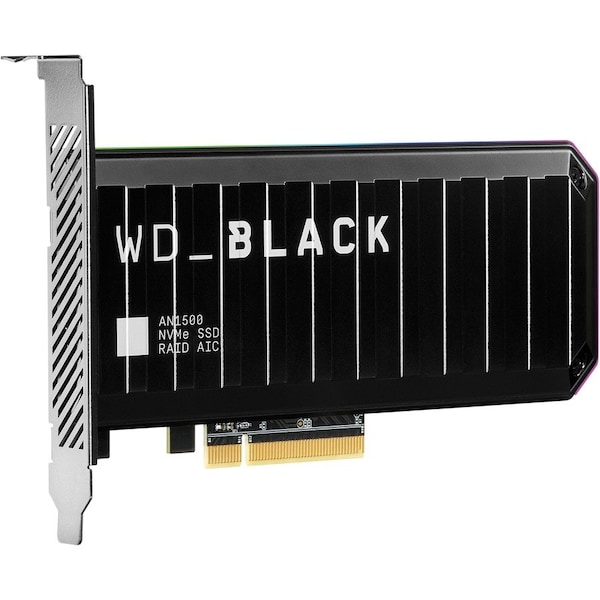 Sandisk Technologies 4TB WD BLACK AN1500 PCIE NVME SSD AIC WDS400T1X0L-00AUJ0 - main
