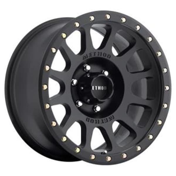 Method Race Wheels 17 x 8.5 in. NV 8 on 170 Bolt Pattern 4.75 in. Back Space, Matte Black MRWMR30578587500 - main