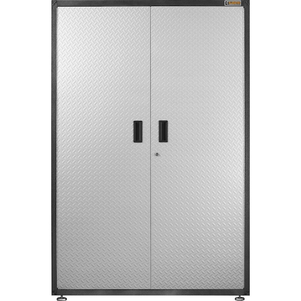 Gladiator Gear Box, 250 lb, 3Shelf, Steel, Silver Tread GAJG48KDYG - main