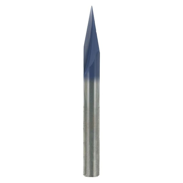Freud Carving Router Bit, 1/4 in Dia Cutter, 5/8 in L Cutting, 2-1/2 in OAL, 1/4 in Dia Shank, Carbide 70-110 - main