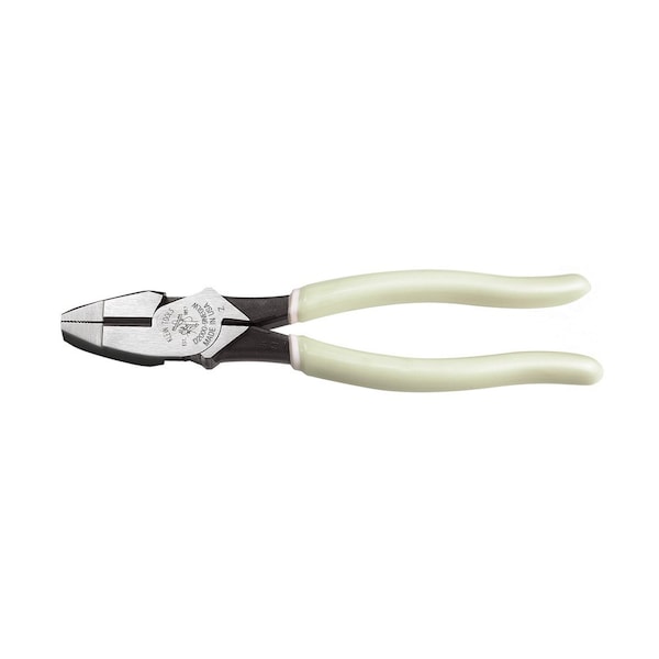 Klein Tools High-Visibility Side-Cutting Pliers High-Leverage D20009NEGLW - main