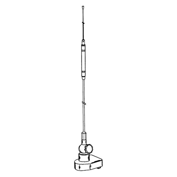 Hustler Heavy Duty Center Load CB Antenna MAGNUM HQ27 - main