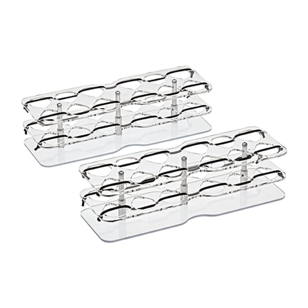 Scientific Industries MVG Tube Rack- Short set of 2 for 24 tubes, 2PK 155469 - main