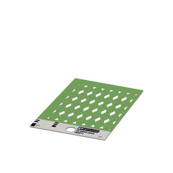Phoenix Contact US-WMTB 24X5 GN Cable marker Card 0829325 - main