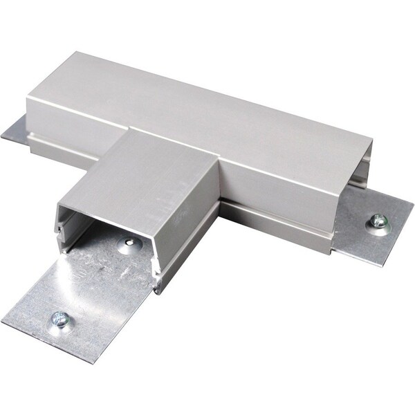 Wiremold Tee Fitting, Gray, Aluminum AL2415 - main