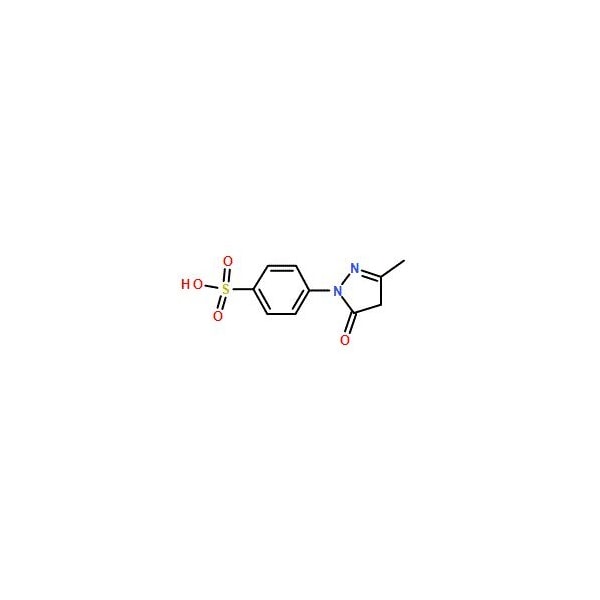 Ak Scientific 3-Methyl-1-(4-sulfophenyl)-2-pyrazolin-5-one (1g), CAS 89-36-1 K589-1g - main