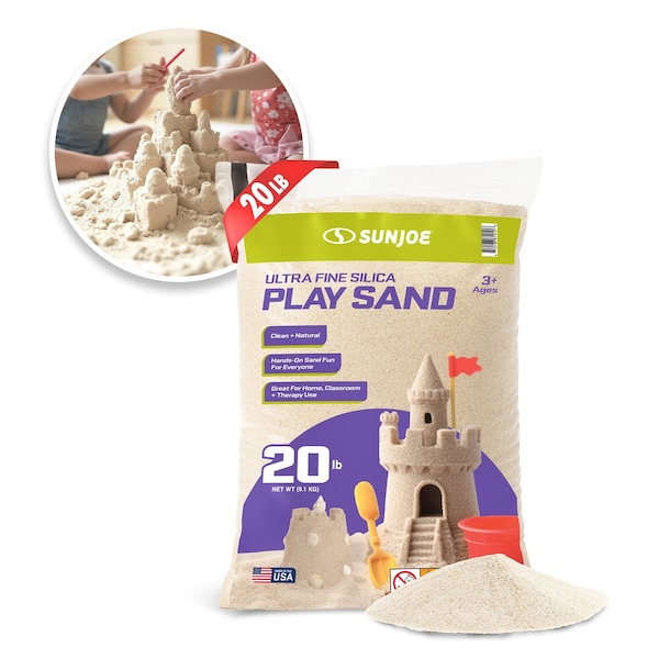 Sun Joe Ultra Fine Silica Sand, 20lb Bag PLYSAND20 - main