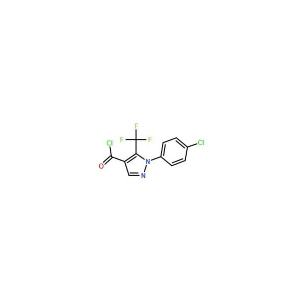 Ak Scientific 1-(4-Chlorophenyl)-5-(trifluoromethyl)-1H-pyrazole-4-carbonyl chloride (1g), CAS 175137-19-6 9086AA-1g - main