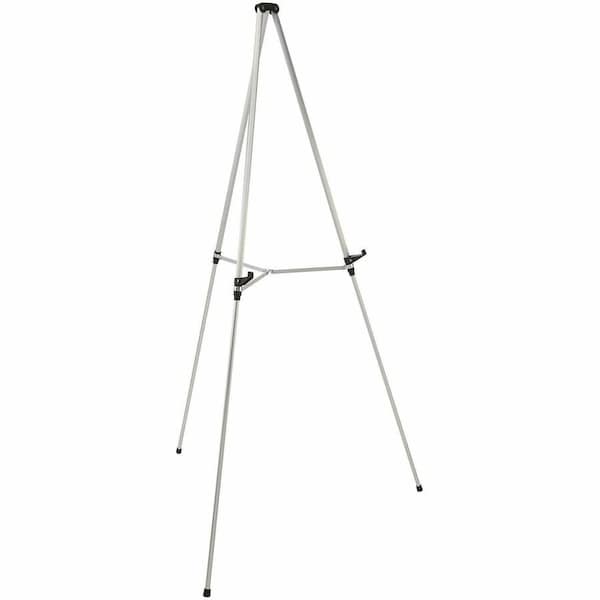 Quartet Portable Telescoping Display Easel, Silver 50E - main