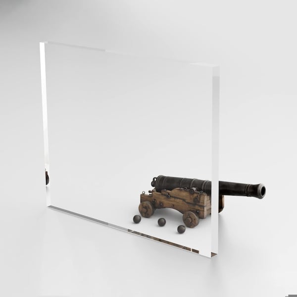 Fab Glass And Mirror Acrylic Plexiglass Sheets, Square Clear PET Sheet 12in x 12in x 1/2in with Protective Film, L... ACR12M12X12SQ - main