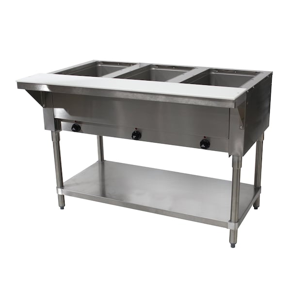 Advance Tabco Hot Food Table electric 47-1/8 in.W x 30-5/8 in.D x 34-1/8 in.H SW-3E-120 - main