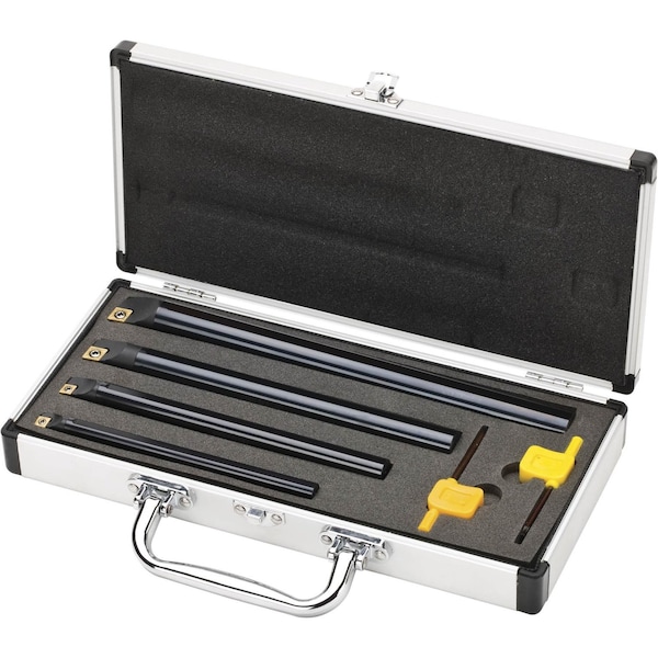 Grizzly Carbide Insert CCMT Boring Bar Set, 4-Pc. T10439 - main